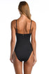 Sunshine 79 Solids Over the Shoulder Keyhole One Piece